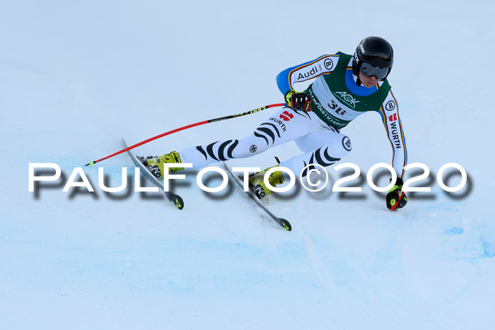 FIS Super-G, Damen + Herren, Rennen 1 + 2, 13.02.2020