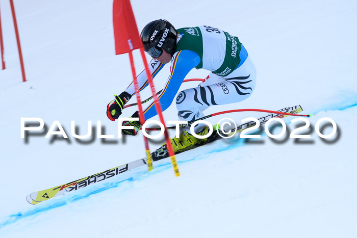 FIS Super-G, Damen + Herren, Rennen 1 + 2, 13.02.2020