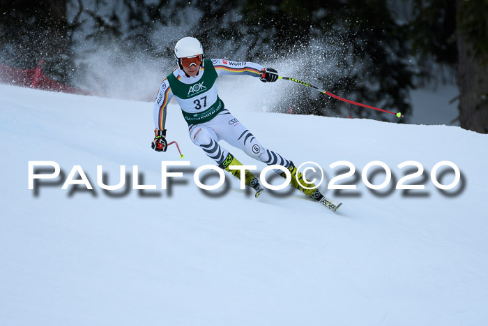 FIS Super-G, Damen + Herren, Rennen 1 + 2, 13.02.2020