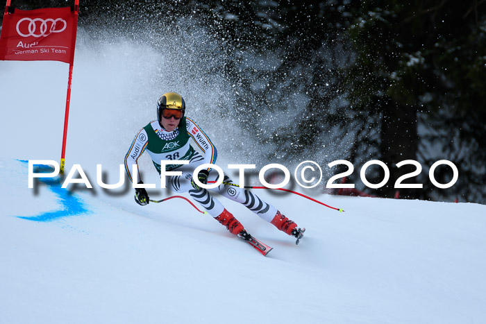 FIS Super-G, Damen + Herren, Rennen 1 + 2, 13.02.2020