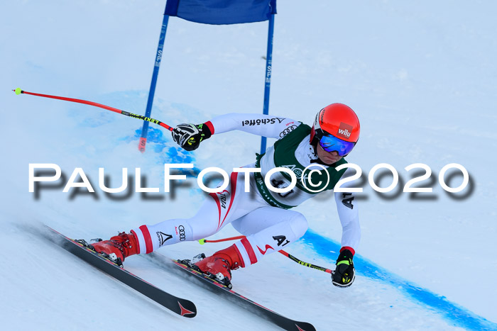 FIS Super-G, Damen + Herren, Rennen 1 + 2, 13.02.2020