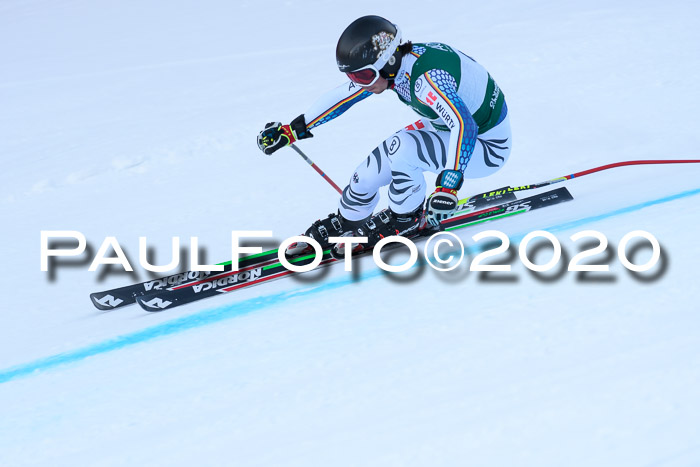 FIS Super-G, Damen + Herren, Rennen 1 + 2, 13.02.2020