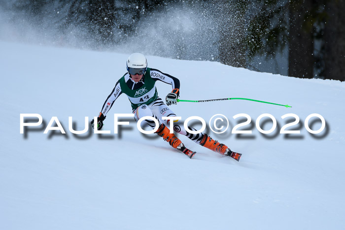 FIS Super-G, Damen + Herren, Rennen 1 + 2, 13.02.2020