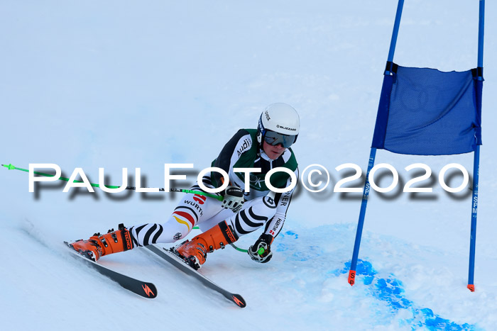 FIS Super-G, Damen + Herren, Rennen 1 + 2, 13.02.2020