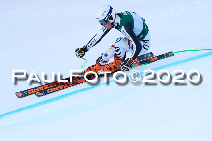 FIS Super-G, Damen + Herren, Rennen 1 + 2, 13.02.2020