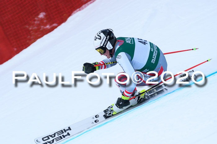 FIS Super-G, Damen + Herren, Rennen 1 + 2, 13.02.2020