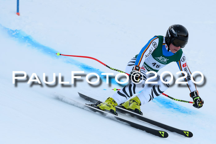 FIS Super-G, Damen + Herren, Rennen 1 + 2, 13.02.2020