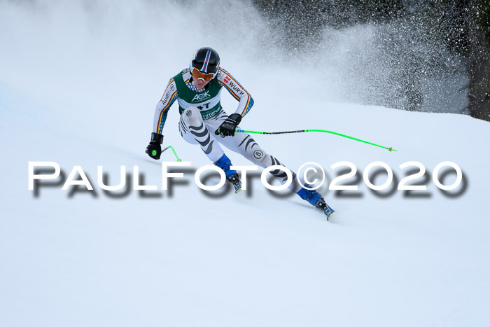 FIS Super-G, Damen + Herren, Rennen 1 + 2, 13.02.2020