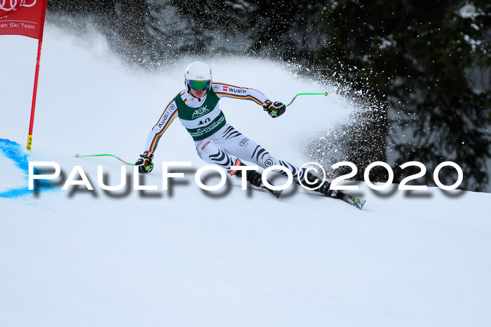 FIS Super-G, Damen + Herren, Rennen 1 + 2, 13.02.2020