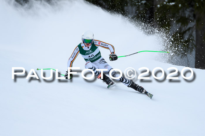 FIS Super-G, Damen + Herren, Rennen 1 + 2, 13.02.2020