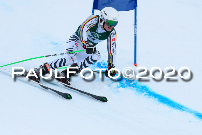 FIS Super-G, Damen + Herren, Rennen 1 + 2, 13.02.2020