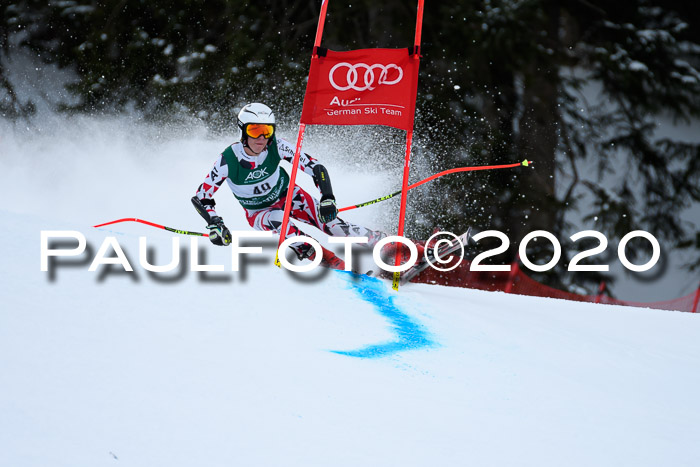 FIS Super-G, Damen + Herren, Rennen 1 + 2, 13.02.2020