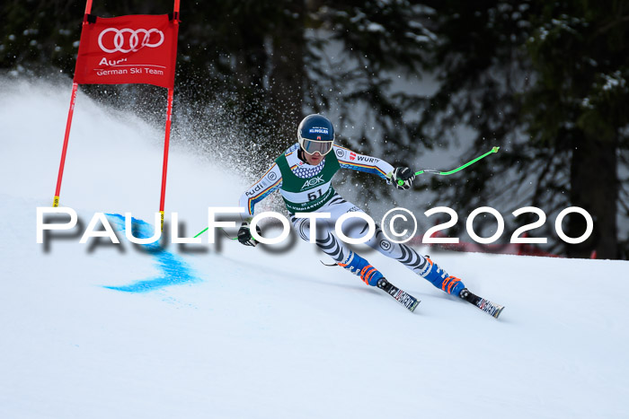 FIS Super-G, Damen + Herren, Rennen 1 + 2, 13.02.2020