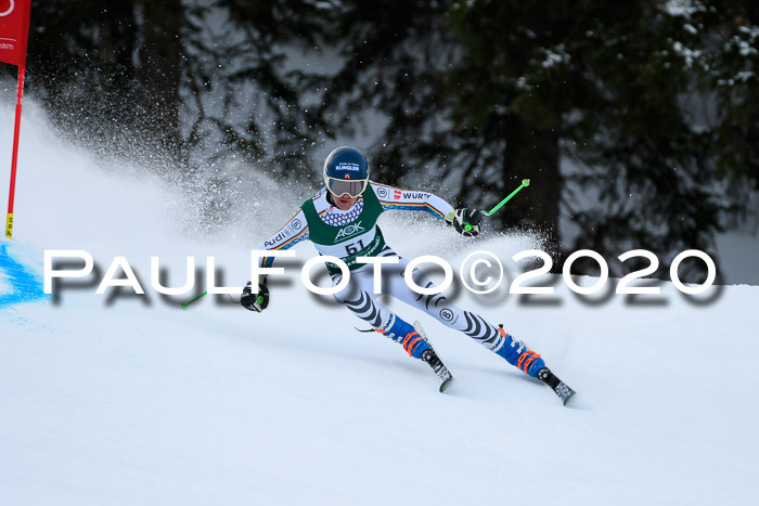 FIS Super-G, Damen + Herren, Rennen 1 + 2, 13.02.2020