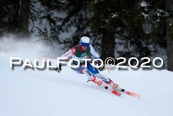 FIS Super-G, Damen + Herren, Rennen 1 + 2, 13.02.2020