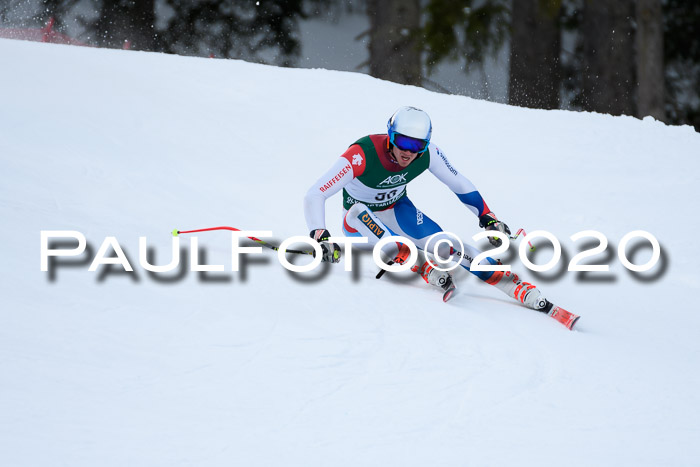 FIS Super-G, Damen + Herren, Rennen 1 + 2, 13.02.2020