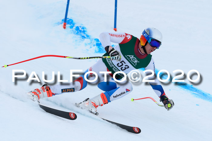 FIS Super-G, Damen + Herren, Rennen 1 + 2, 13.02.2020