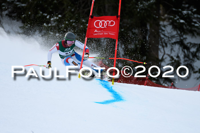 FIS Super-G, Damen + Herren, Rennen 1 + 2, 13.02.2020