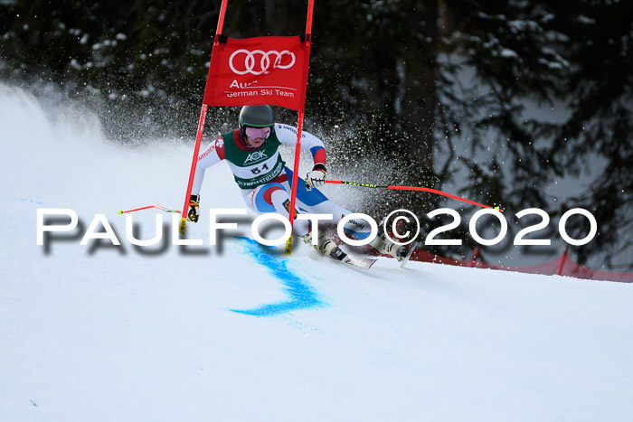 FIS Super-G, Damen + Herren, Rennen 1 + 2, 13.02.2020