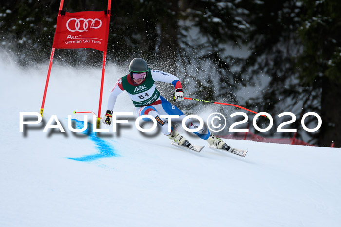 FIS Super-G, Damen + Herren, Rennen 1 + 2, 13.02.2020