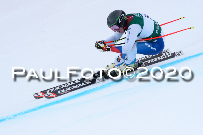 FIS Super-G, Damen + Herren, Rennen 1 + 2, 13.02.2020