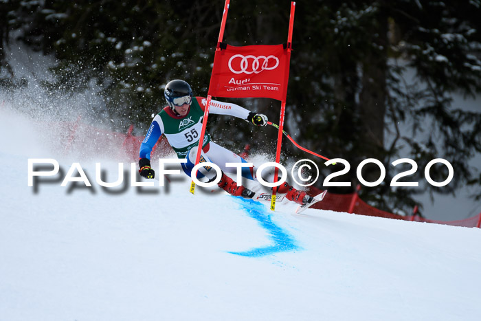 FIS Super-G, Damen + Herren, Rennen 1 + 2, 13.02.2020