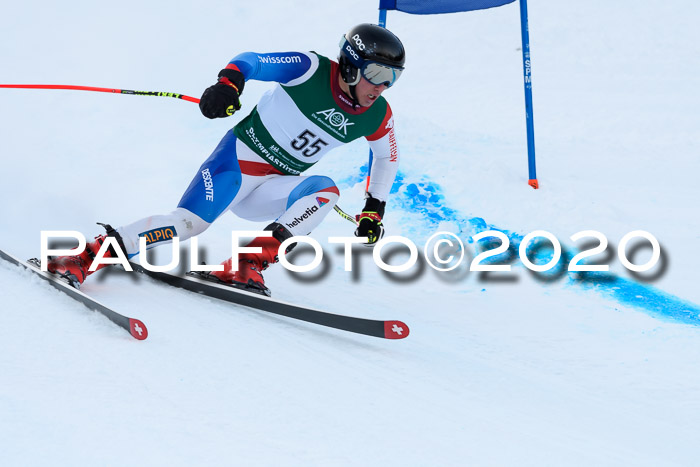 FIS Super-G, Damen + Herren, Rennen 1 + 2, 13.02.2020