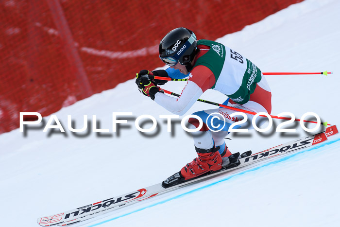 FIS Super-G, Damen + Herren, Rennen 1 + 2, 13.02.2020