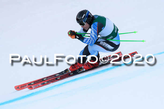 FIS Super-G, Damen + Herren, Rennen 1 + 2, 13.02.2020