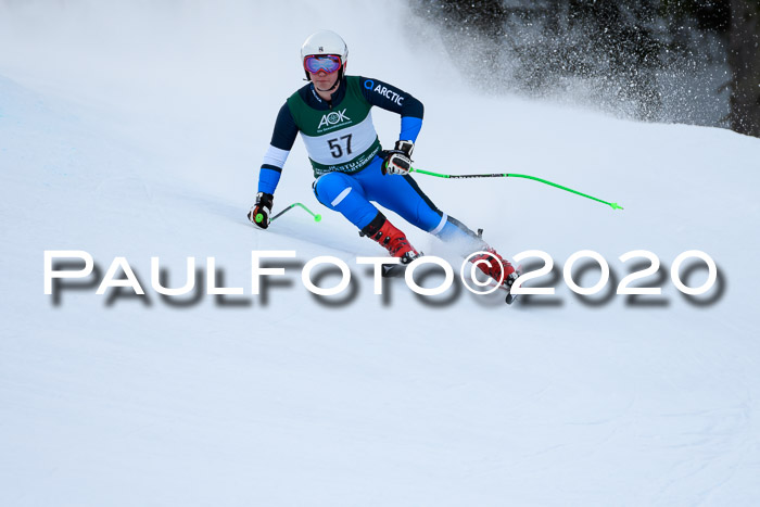 FIS Super-G, Damen + Herren, Rennen 1 + 2, 13.02.2020