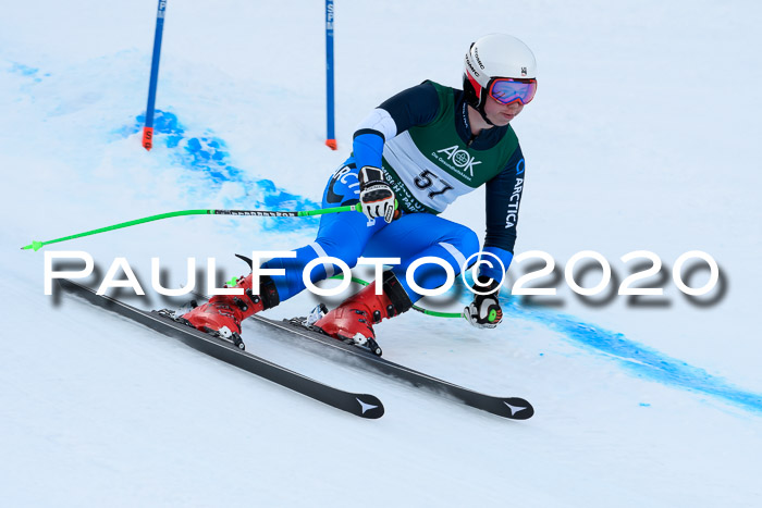 FIS Super-G, Damen + Herren, Rennen 1 + 2, 13.02.2020