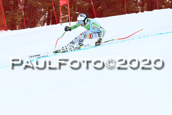 FIS Super-G, Damen + Herren, Rennen 1 + 2, 13.02.2020