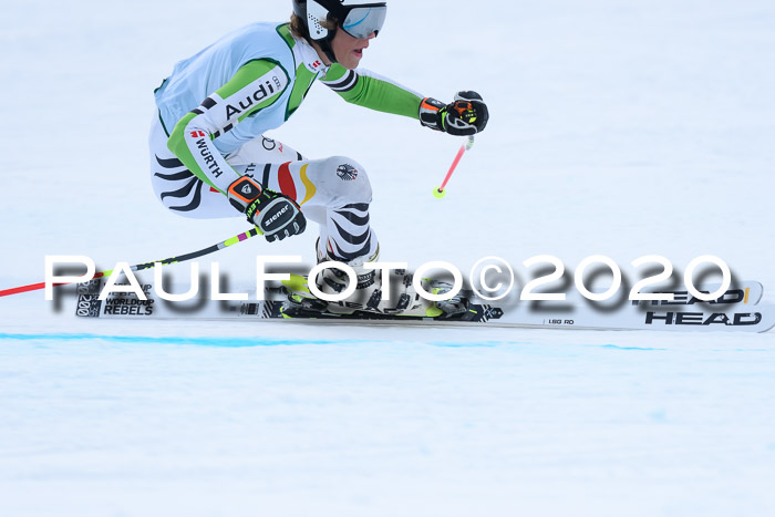 FIS Super-G, Damen + Herren, Rennen 1 + 2, 13.02.2020