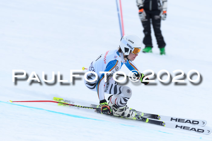 FIS Super-G, Damen + Herren, Rennen 1 + 2, 13.02.2020