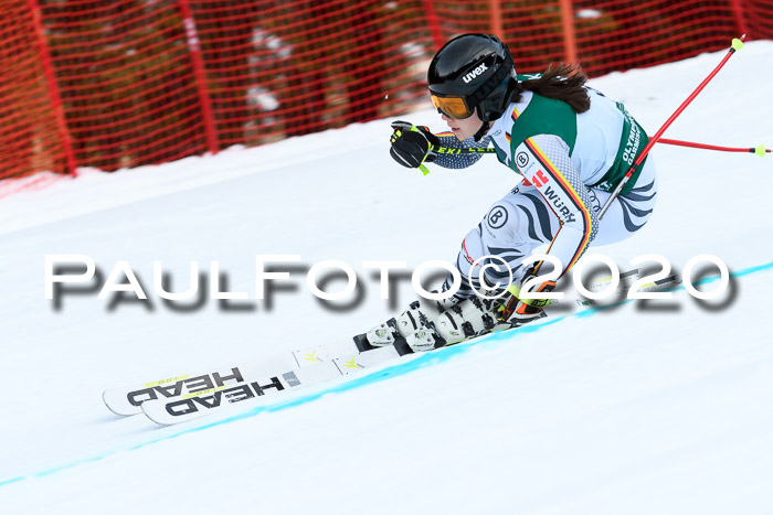 FIS Super-G, Damen + Herren, Rennen 1 + 2, 13.02.2020