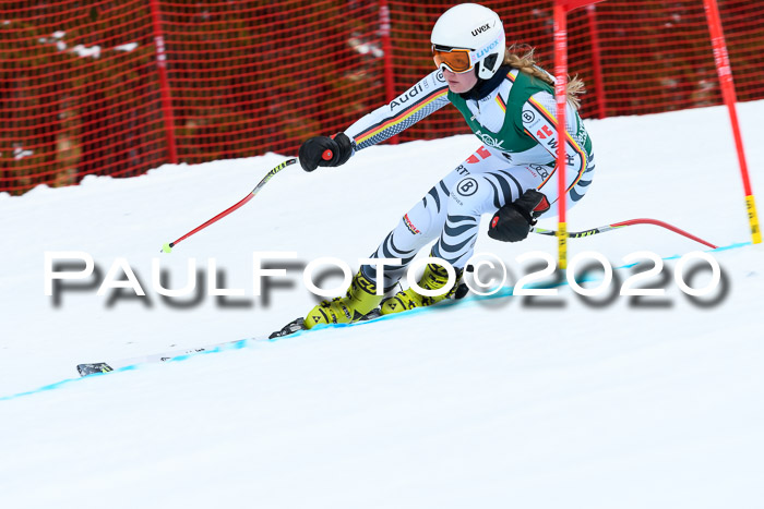 FIS Super-G, Damen + Herren, Rennen 1 + 2, 13.02.2020