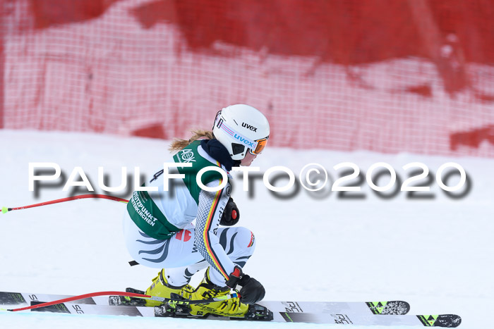 FIS Super-G, Damen + Herren, Rennen 1 + 2, 13.02.2020