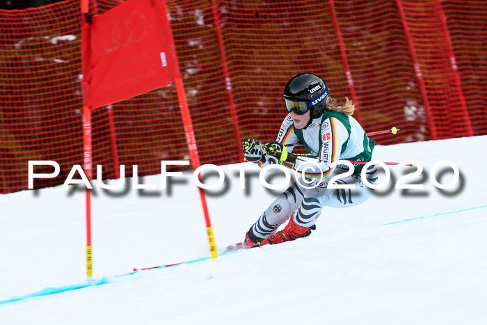 FIS Super-G, Damen + Herren, Rennen 1 + 2, 13.02.2020