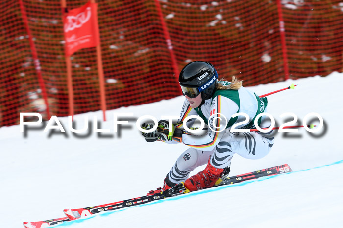 FIS Super-G, Damen + Herren, Rennen 1 + 2, 13.02.2020