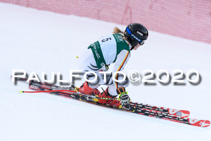 FIS Super-G, Damen + Herren, Rennen 1 + 2, 13.02.2020