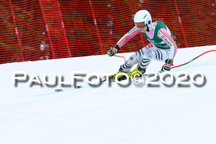 FIS Super-G, Damen + Herren, Rennen 1 + 2, 13.02.2020