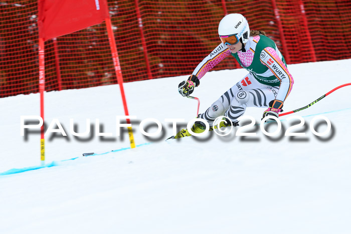 FIS Super-G, Damen + Herren, Rennen 1 + 2, 13.02.2020