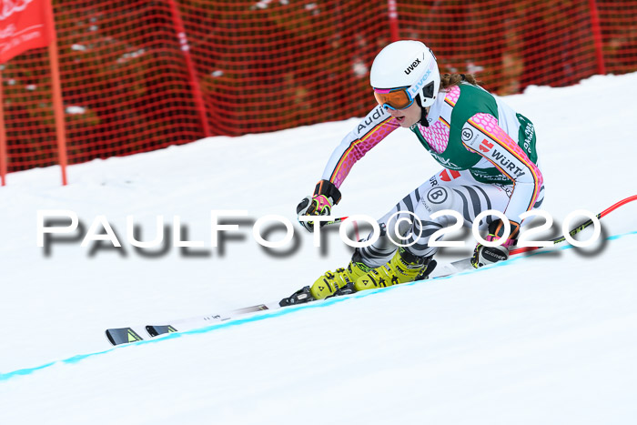 FIS Super-G, Damen + Herren, Rennen 1 + 2, 13.02.2020