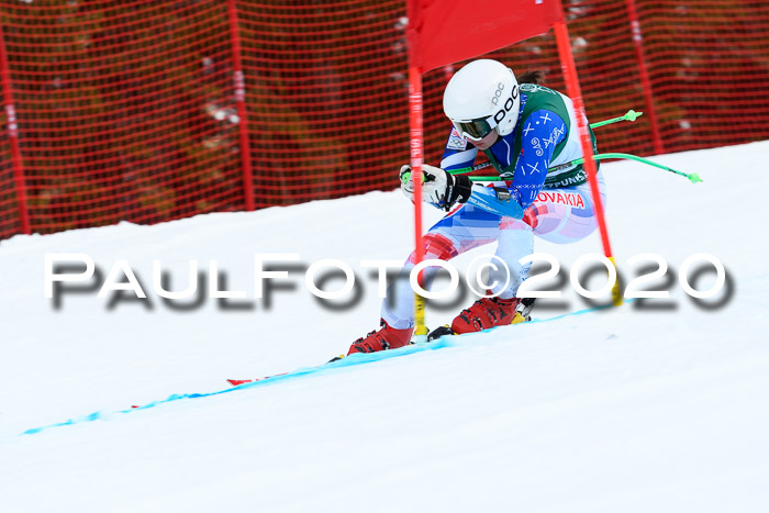 FIS Super-G, Damen + Herren, Rennen 1 + 2, 13.02.2020