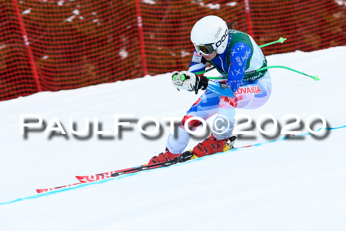 FIS Super-G, Damen + Herren, Rennen 1 + 2, 13.02.2020