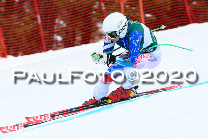 FIS Super-G, Damen + Herren, Rennen 1 + 2, 13.02.2020