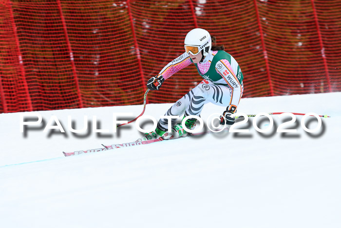 FIS Super-G, Damen + Herren, Rennen 1 + 2, 13.02.2020