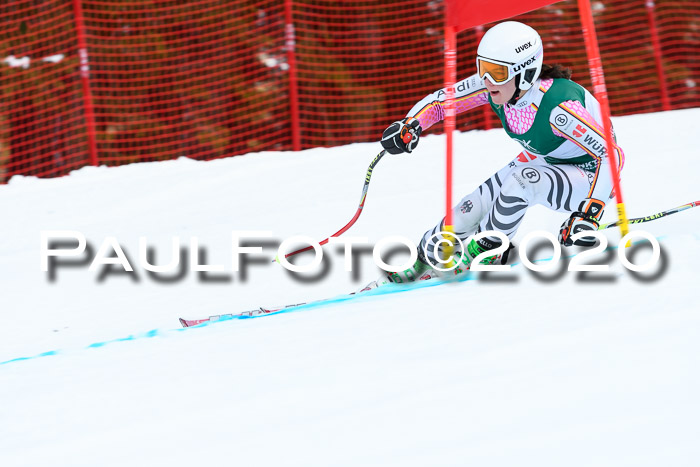 FIS Super-G, Damen + Herren, Rennen 1 + 2, 13.02.2020