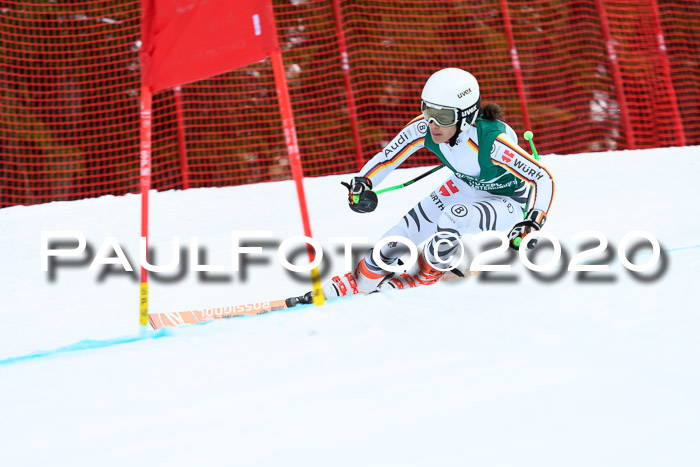 FIS Super-G, Damen + Herren, Rennen 1 + 2, 13.02.2020