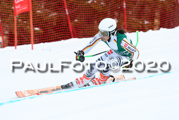 FIS Super-G, Damen + Herren, Rennen 1 + 2, 13.02.2020